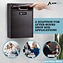 AdirOffice Large Wall Mounted Drop Box with Suggestion Cards, Combination Lock, Black (631-04-BLK-KC-PKG)~#|#~4ADBB259-AC0E-4BAD-AC14325189F490BB_sc7