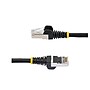 StarTech Low Smoke Zero Halogen 10' RJ45 to RJ45 Networking Cable, Male to Male, Black (NLBK-10F-CAT6A-PATCH)~#|#~4AE15C1F-1290-4121-BEBB79FB170846E3_sc7