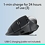 Logitech MX Ergo S Plus Wireless Ergonomic Trackball Mouse, Black (910-007247)~#|#~4AE5759E-EF0C-46EC-9BDB6BEA1B855986_sc7