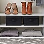 Household Essentials Medium Stackable Folding Fabric Storage Bin, 6" x 10"x 11", 11.42 Qt., Black, 2/Pack (7611-1)~#|#~4AE5A32F-6E21-4AFB-870248E93A8E9C98_sc7