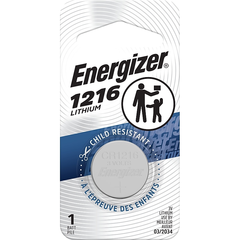 Energizer 1216 Lithium Battery (ECR1216BP) image 1