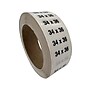 Nahanco 34 x 36 Plastic Size Marker, Clear/Black/White, 250/Roll (DSM-287)~#|#~4AEF4DB2-2544-40EF-862A7802039D3954_sc7