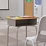 Flash Furniture Billie 24"W Student Desk with Open Front Metal Book Box, Maple/Silver (FDDESKGYMPL)~#|#~4AF26F75-C649-41F9-A124C1B66A508F71_sc7