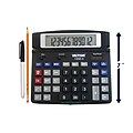 Victor Technology Professional 12-Digit Battery/Solar Powered Basic Calculator, Black (1200-4)