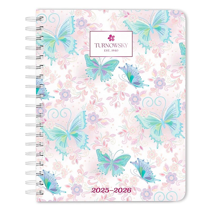 2025-2026 Plato House of Turnowsky 6" x 7.75" Academic Year Weekly Planner, Multicolored (9798330700110) image 1