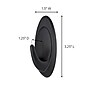 Command  Medium Terrace Hooks, 3 lb., Slate, 2/Pack (17086S-AWES)~#|#~4AFA2679-F747-48D8-B1E84C13A06DBE4D_sc7