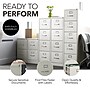 HON 310 Series 5-Drawer Vertical File Cabinet, Legal Size, Lockable, 60"H x 18.25"W x 26.5"D, Light Gray (H315CPQ)~#|#~4AFDFE56-B4B7-42D5-B223D97133065105_sc7