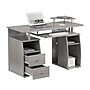 Techni Mobili Complete Computer Workstation Desk With Storage, Gray (RTA-8211-GRY)~#|#~4AFF3E7B-95F8-4126-8464340DEEA7BDBD_sc7
