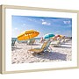 Amanti Art South Beach Miami Beach Chairs II by Richard Silver Wood Framed Wall Art Print, 25"W x 19"H (A42679058525)~#|#~4AFF8D33-53FD-4347-BBF206F09CE8448C_sc7