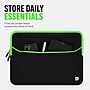 Vangoddy 15" Laptop Sleeve, Black/Green (NBKLEA224)~#|#~4B00E578-A18E-44E7-80A1171CDD9719D0_sc7