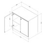 South Shore Morgan Small 2-Door Storage Cabinet, Pure Black (7270722)~#|#~4B019254-BE96-44E1-9F3F9651BDD0895F_sc7