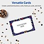 Avery Silver-Navy Matte Blank Card, White, 20/Pack (S00-FHX)~#|#~4B0392F6-7ABD-497F-9EEC725A98245C5D_sc7