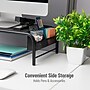 Mind Reader Ventilated Monitor Stand, Up to 24" Monitor, Black (MESHM-BLK)~#|#~4B12D1F4-3288-4CFA-82F5E79361C382AA_sc7