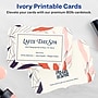 Avery Integrated Cards, 4" x 6", Matte Ivory, 100/Box (95274)~#|#~4B13E87E-0589-494E-8758C9872D779721_sc7