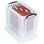 Really Useful Box 20.08 Quart Storage Box with Latching Lid, Plastic, Clear (19L CL)~#|#~4B1D3675-9DB2-4587-9CC1B628FCA80749_sc7