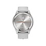 Garmin vívomove Trend Smartwatch, 40.4mm, Silver Stainless Steel Bezel, Mist Gray Silicone Band (010-02665-03)~#|#~4B1DE9AC-25B2-4AE5-A89F0E911CCADD74_sc7