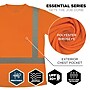 GloWear 8274 High Visibility Short Sleeve Women’s T-Shirt, ANSI Type R Class 2, Orange, Large (22084)~#|#~4B2563FD-947B-473C-955C50AC310BFA5D_sc7