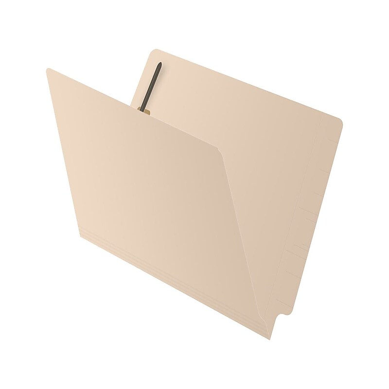 Medical Arts Press Reinforced End Tab File Folder, Straight Cut, Letter-Size, Manila, 50/Box (S-01324) image 1