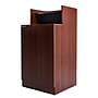 Alpine Industries Trash Can, 32 Gallon, Mahogany (ALP476-DH-MA)~#|#~4B28908A-A9AE-4E4C-B39EDF735F01EC30_sc7