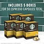 Starbucks Blonde Espresso Roast Coffee Nespresso Vertuo Capsules, Light Roast, 50/Box (117666)~#|#~4B299512-3794-4254-A2CCB29DA051FC3E_sc7