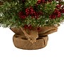 Nearly Natural 4' Berry and Pine Artificial Christmas Tree in Burlap Wrapped Base (T1427)~#|#~4B2BCC17-EB0E-4CEA-975B05E2C00099F4_sc7