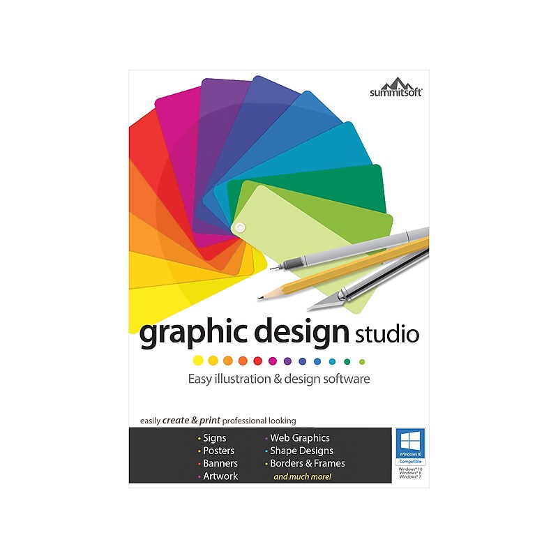 Summitsoft Graphic Design Studio for Windows, 1 User [Download] image 1