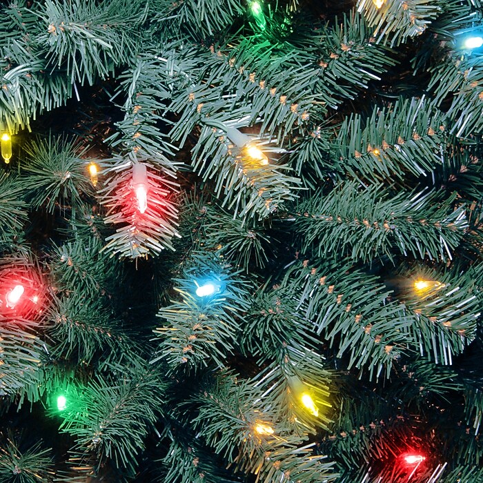 National Tree Company 7.5' Pre-Lit North Valley Spruce Artificial