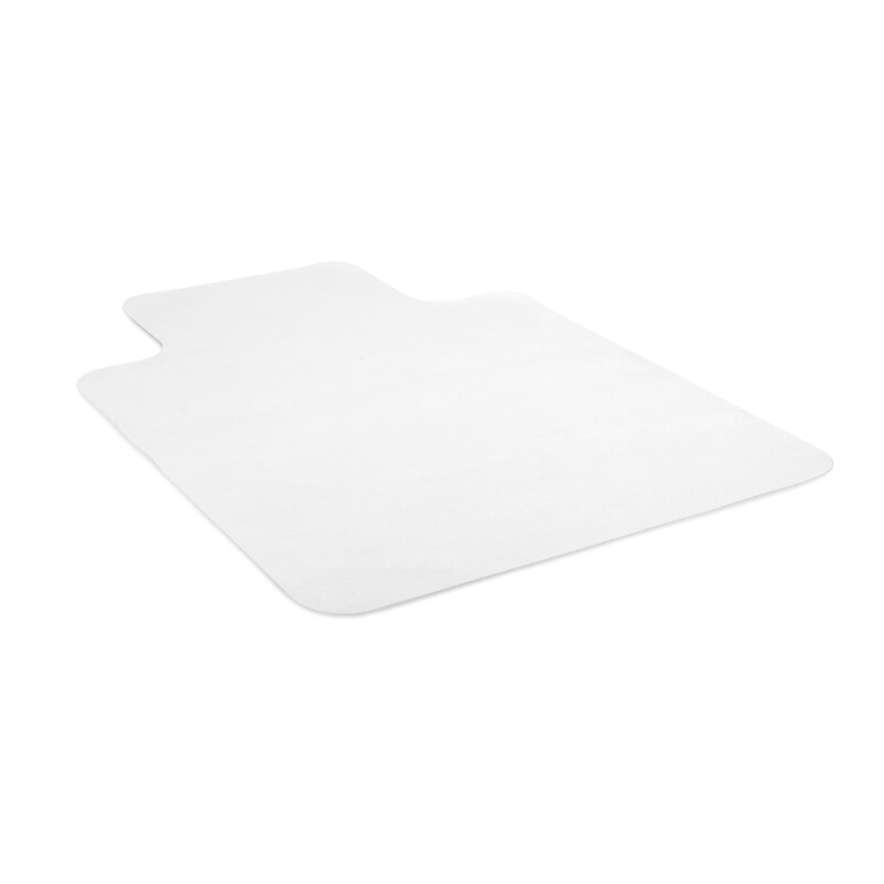 Mount-It! Hard Floor Chair Mat with Lip, 35.5" x 47", Clear Vinyl (MI-7818) image 1