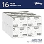 Kleenex Multifold Paper Towels, 1-ply, White, 150 Sheets/Pack, 16 Packs/Carton (01890)~#|#~4B324F9F-18C8-4B13-99BFAC074EFB2635_sc7