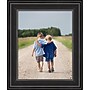 Amanti Art Ridge 16" x 20" Polystyrene Picture Frame, Black Satin (A42677345506)~#|#~4B39EB06-F694-4886-B9A10F1A055327E2_sc7