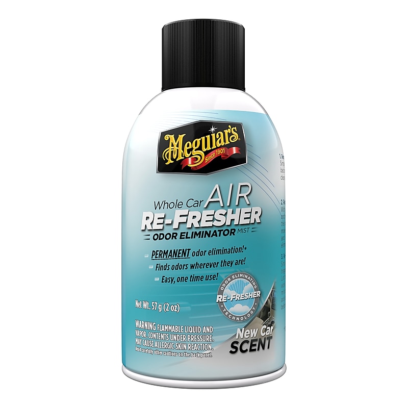 Meguiar's Whole Car Air Freshener Aerosol, New Car Scent, 2oz. (G16402) image 1