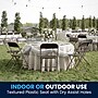Flash Furniture HERCULES™ Plastic Armless Folding Chair, Premium Brown, 4/Pack~#|#~4B3BA8DD-2117-4489-90D803893691BABB_sc7