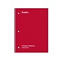 Staples® 3-Subject Subject Notebooks, 8.5" x 11", College Ruled, 150 Sheets, Assorted (27524M)~#|#~4B3FEEED-0FBC-4061-B1F96F0D43BA5665_sc7