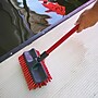 Libman Dual-Surface 10" Scrub Brush & 60" Handle, Steel Handle, Red, 6/Carton (0532)~#|#~4B400DEF-54A4-4DF4-ADCD1CDB6AD2AADC_sc7