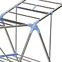Household Essentials Gullwing Folding Clothes Drying Rack with Stainless Steel Frame, Silver/Blue (HH5022)~#|#~4B479561-C3B3-47A0-A648EF66F888F101_sc7