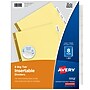 Avery Big Tab Insertable Paper Dividers, 8 Tabs, Buff  (11112)~#|#~4B4D679B-A9EB-452F-94BB848A33414543_sc7