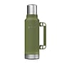 Outdoors Professional Stainless Steel Vacuum Insulated Termo Classic Bottle with Carry Handle, 47 oz., Green (OUTD9409)~#|#~4B4E6FFA-F37A-4C87-9B4A30CCEED4B04F_sc7
