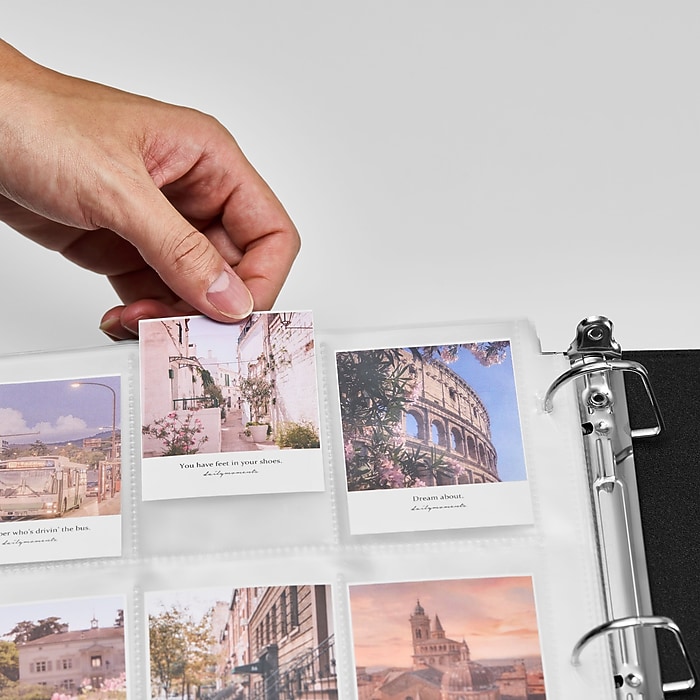 Staples Heavy Weight Trading Card Pages, 8.5" x 11", Clear, 50/Pack (51511)  | Staples