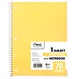 Mead 1-Subject Notebook, 8.0" x 10.5", Wide Ruled, 70 Sheets, Yellow (05510AZ7)~#|#~4B512EBC-9B2B-4AE4-B2622419BB54945D_sc7