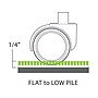 Staples Carpet Chair Mat, 36" x 48", Designed for Low-Pile Carpet, Clear Vinyl (120031)~#|#~4B59556C-3344-4B67-BE3E7E5142A29684_sc7
