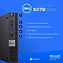 Dell OptiPlex 5070 Refurbished Desktop Computer, Intel i7-9700T, 16GB RAM, 500GB SSD, Windows 11 Pro, Mouse + Keyboard Included~#|#~4B5A0F33-0E6A-4BA2-8F42EBC8D1A3C79B_sc7
