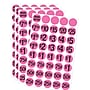 Cosco Stickers, Pink, 1000, Pack (098558) ~#|#~4B5B1D83-72E5-433E-B990F4D7D7BCEC3C_sc7