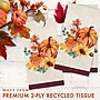 Say Hooray! Fall Feast Paper Plates and Guest Towels Kit, Multicolored, 48/Pack (DTC9389E2H)~#|#~4B5EE22D-6CA2-43D8-B7E0C43924E87BD2_sc7