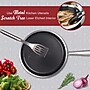 Brentwood 10" Frying Pan With Glass Lid, Stainless Steel (B-DSH26L)~#|#~4B633162-5E4C-4E0F-A915FA632411B087_sc7