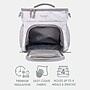 Bentgo Prep Deluxe Insulated Lunch Bag, White Marble (BGPRPBAG-WM)~#|#~4B6391B7-7B1D-426D-ACD2F2DFCBE46B51_sc7