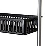 Household Essentials 57" Black Iron & Plastic Overdoor Organizer with Six Baskets, Black (HH2157-1)~#|#~4B68C801-1725-40E1-A6FC46F12870DB87_sc7