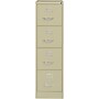 Lorell Commercial 4-Drawer Vertical File Cabinet, Letter Size, Lockable, 52"H x 15"W x 26.5"D, Putty (LLR60193)~#|#~4B6960B8-78B5-4A1F-A7F9F78B7AFFCA33_sc7
