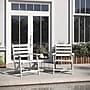 Flash Furniture Tolleson Commercial Grade Adirondack Dining Chair, White (LEHMP203710WHT)~#|#~4B6BFFAA-7A6C-47E9-BF781164128B3A94_sc7