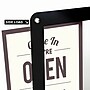 Azar Document Holder, Window-Hanging, Vertical/Horizontal, Side Loading Plastic, 2/Pack (106694-BLK-2PK)~#|#~4B6EF799-7AE0-442D-9D012336BBCCE7FD_sc7