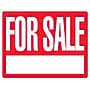 Cosco For Sale Outdoor Sign Kit, 19" x 15", Red/White (098534)~#|#~4B708B3A-34A3-492A-B5F0437C632838ED_sc7